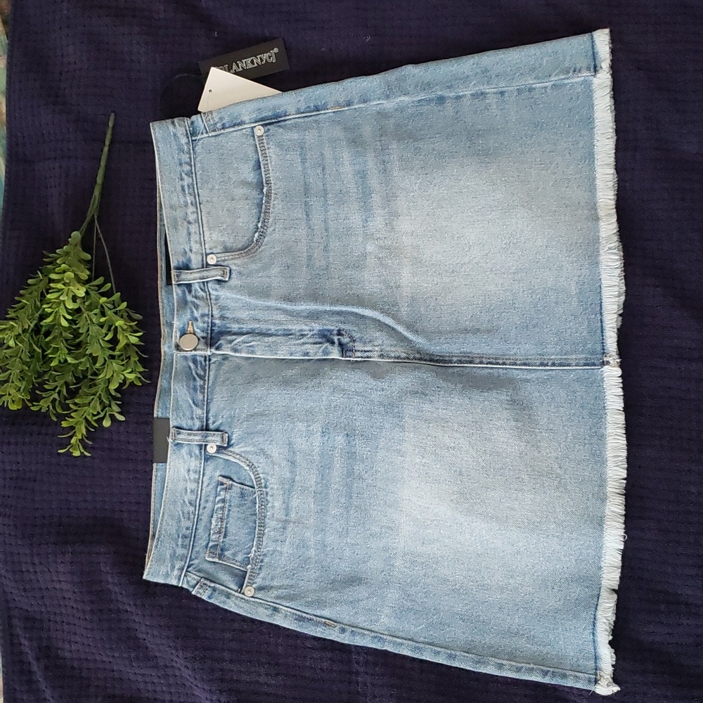 NWT BlankNYC Denim Mini Skirt